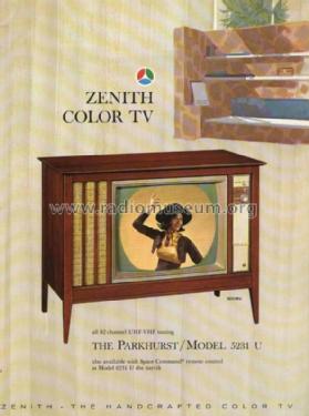5231HU The Parkhurst Ch= 25MC30; Zenith Radio Corp.; (ID = 1197200) Television