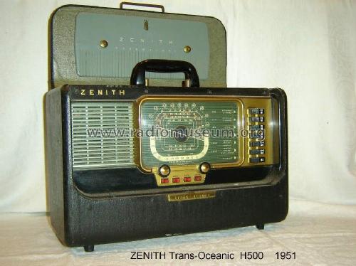 Trans-Oceanic H500 Ch= 5H40 ; Zenith Radio Corp.; (ID = 1371385) Radio