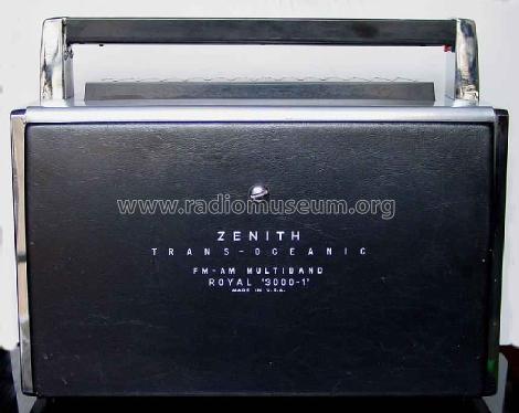 Trans-Oceanic Royal 3000-1 Ch= 12KT40Z3 or 12KT40Z8; Zenith Radio Corp.; (ID = 441657) Radio