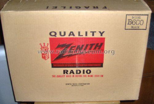 Trans-Oceanic B600 Ch=6A40; Zenith Radio Corp.; (ID = 568648) Radio
