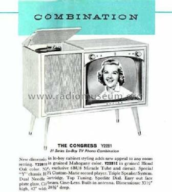 Y2281E Ch= 17Y22; Zenith Radio Corp.; (ID = 2100743) Télévision