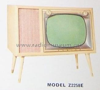 Z2258E Ch= 17Z22; Zenith Radio Corp.; (ID = 1992351) Television