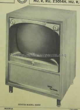 Z2359Z Ch= 22Z30; Zenith Radio Corp.; (ID = 2543580) Television