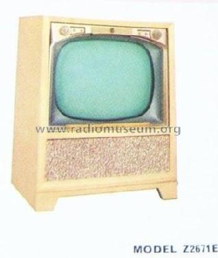 Z2671EU Ch= 17Z23U; Zenith Radio Corp.; (ID = 1996075) Television