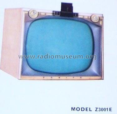 Z3001EU Ch= 17Z22QU; Zenith Radio Corp.; (ID = 1996085) Télévision