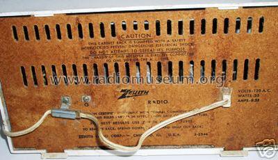Z316W ; Zenith Radio Corp.; (ID = 141699) Radio