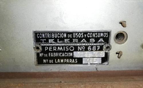 M-2717-U Ch= 15M22; Zenith, Telerasa; (ID = 2421741) Fernseh-E