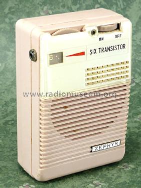 Six Transistor GR-3T6; Zephyr Co., Ltd.; (ID = 2244085) Radio