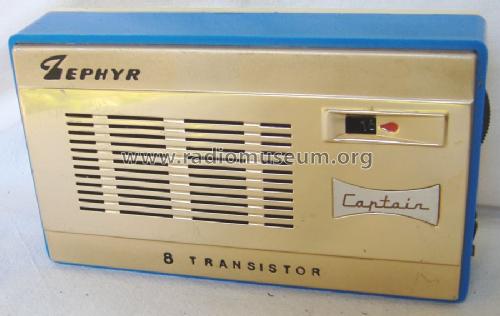 Captain 8 Transistor ; Zephyr Radio Co. Ltd (ID = 1486131) Radio