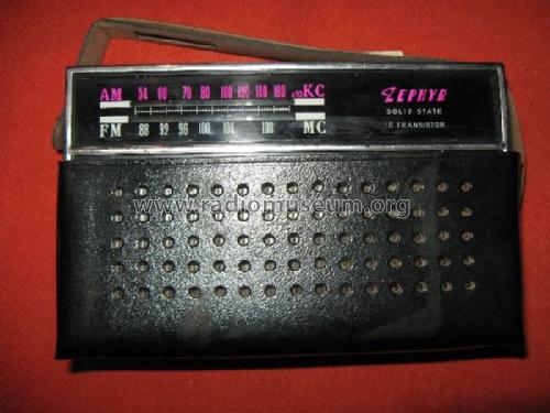 Solid State 10 Transistor FM-5000; Zephyr Radio Co. Ltd (ID = 1306334) Radio