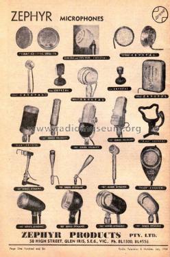 95 Series Dynamic; Zephyr Products Pty. (ID = 2669878) Microfono/PU