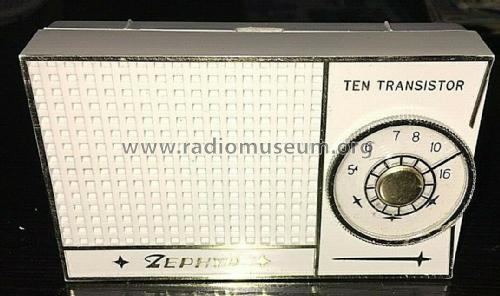 Ten Transistor 1011; Zephyr Radio Co. Ltd (ID = 2451527) Radio