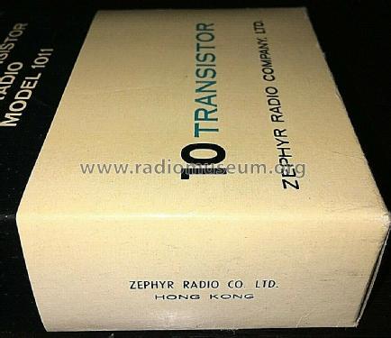 Ten Transistor 1011; Zephyr Radio Co. Ltd (ID = 2451531) Radio