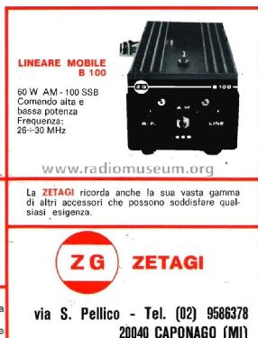 Lineare mobile B 100; Zetagi S.p.A.; (ID = 1825532) Citizen