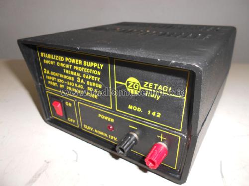 Stabilized Power Supply 142; Zetagi S.p.A.; (ID = 2377466) Aliment.