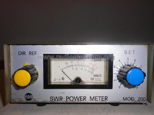 SWR Power Meter 200; Zetagi S.p.A.; (ID = 2348600) Citizen