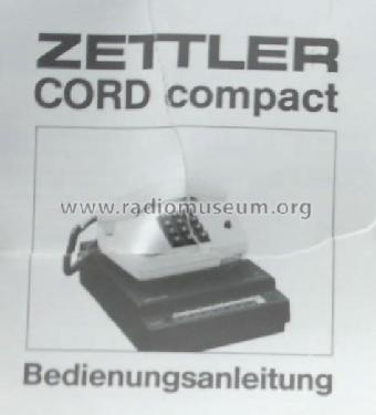 Cord compact S715; Zettler, Alois; (ID = 1847407) Telefonia