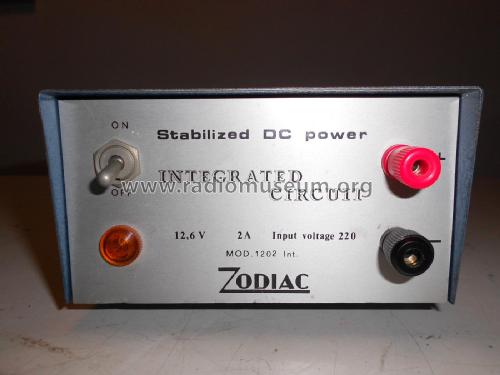 Stabilized DC power 1202 Int.; Zodiac Funksprechger (ID = 2332641) Power-S