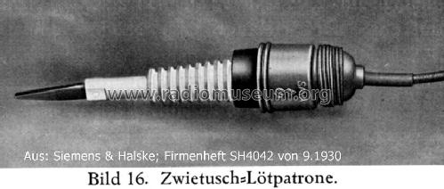 Lötpatrone ; Zwietusch, E., & Co, (ID = 746657) Equipment