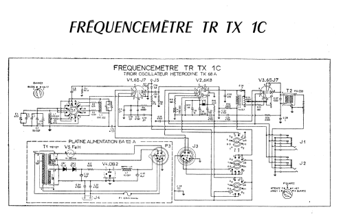 Frequencemetre TR-TX-1C; AME A.M.E., Ateliers (ID = 993453) Equipment