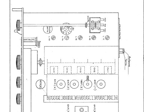 Radiogoniomètre à cadre GHK-2/46; AME A.M.E., Ateliers (ID = 838094) Commercial Re