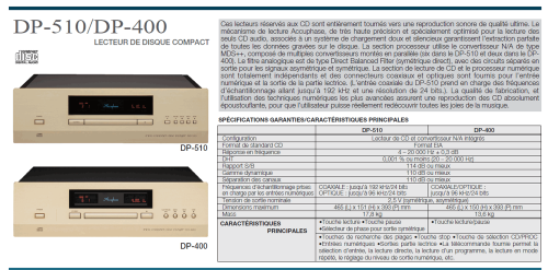 Compact Disc Player DP-510; Accuphase Laboratory (ID = 2083426) R-Player