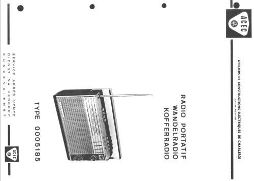 5185; ACEC, Ateliers de (ID = 1813524) Radio