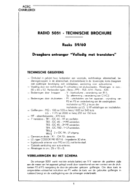 Côte d'Azur 5051; ACEC, Ateliers de (ID = 2763414) Radio