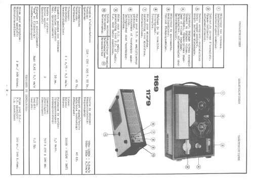 Lugavox 1169; ACEC, Ateliers de (ID = 2577104) Sonido-V