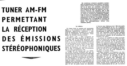 Tuner AM/FM Stéréophonique UKW163; ACER A.C.E.R. / (ID = 2715878) Radio