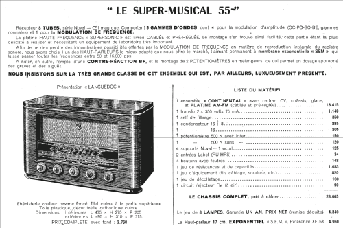 Super Musical 55; ACER A.C.E.R. / (ID = 253592) Bausatz