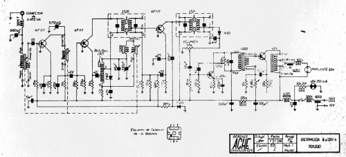 Bermuda 701.030; ACHE Electrónica S.A (ID = 2088630) Car Radio