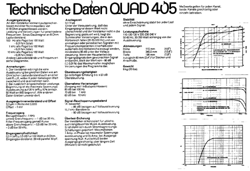 405; Quad Brand; (ID = 358693) Ampl/Mixer