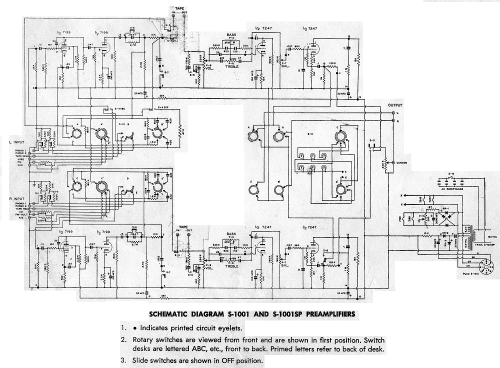 Pre-Amplifier S-1001; Acrosound, (ID = 2419837) Ampl/Mixer