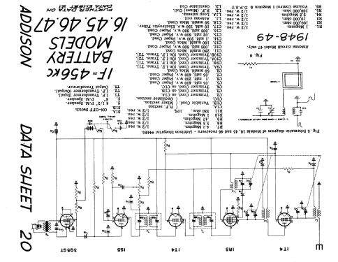 45 ; Addison Industries, (ID = 193445) Radio