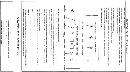 121DX10 Ch= 19C1; Admiral brand (ID = 303490) Television