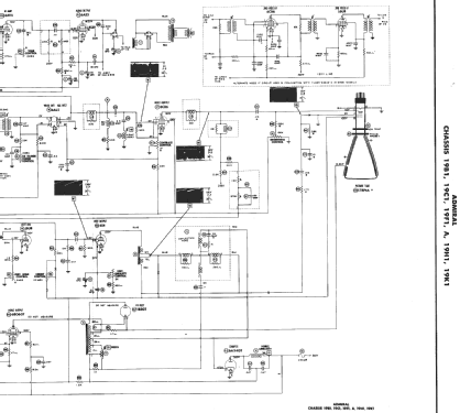 121DX16L Ch= 19K1; Admiral brand (ID = 303393) Television