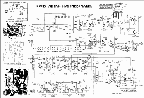 19A15S Ch= 19A1; Admiral brand (ID = 918672) Televisore
