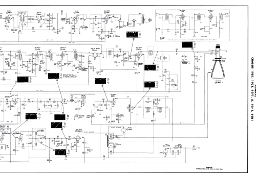 221DX15 Ch= 19C1; Admiral brand (ID = 3182586) Television
