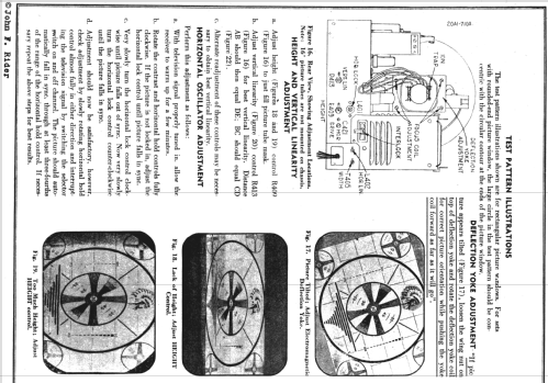 24A12 Ch=20A1; Admiral brand (ID = 746312) Television