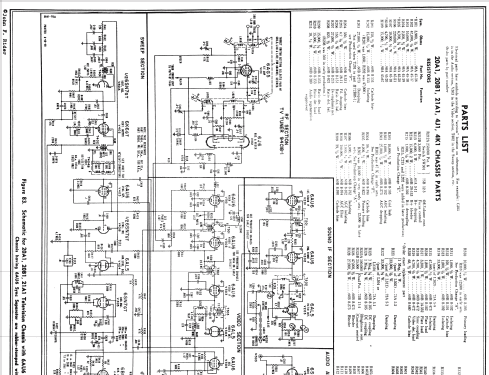 24A12 Ch=20A1; Admiral brand (ID = 746358) Television