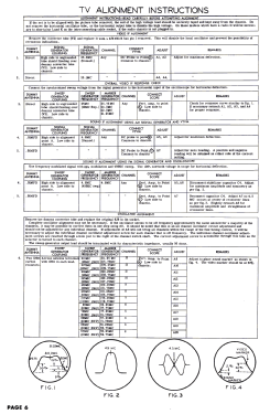 26X66A Ch= 21D1; Admiral brand (ID = 2812260) Television