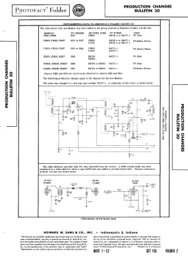 27K46 Ch= 21P1; Admiral brand (ID = 3010020) Television