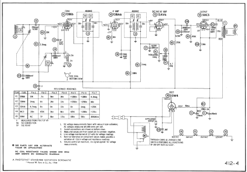 288 Ch= 5E4; Admiral brand (ID = 783559) Radio