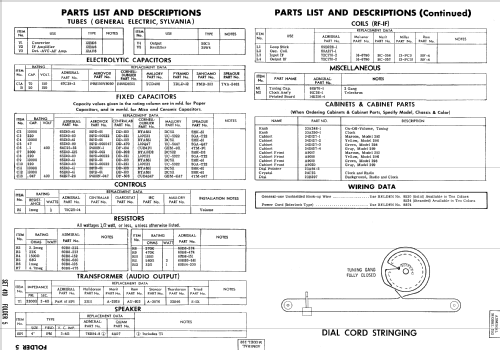 296 Ch= 5F4; Admiral brand (ID = 794348) Radio