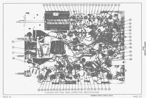 30A15 Ch= 30A1; Admiral brand (ID = 1505147) Television