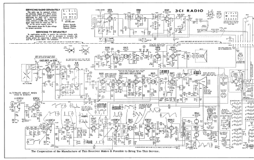 321K49 Tele-Bar Ch= 21L1 & 3C1; Admiral brand (ID = 2880869) TV-Radio