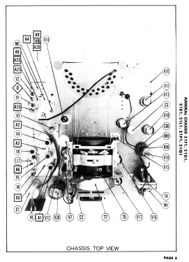 37K16 Ch= 21Q1; Admiral brand (ID = 2926001) Television