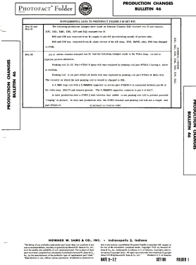 37K27 Ch= 21G1; Admiral brand (ID = 3092349) Television