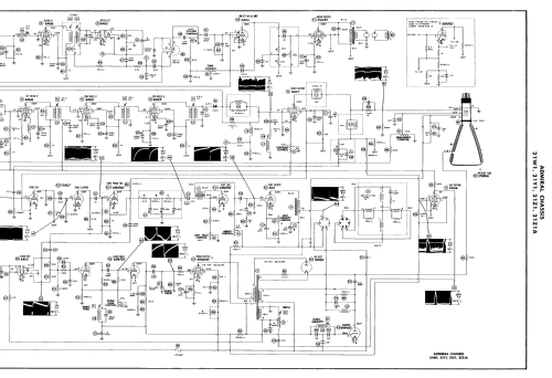 47M17 Ch= 21W1 Runs 1 thru 26; Admiral brand (ID = 3083042) Television